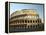 Ruins of the Coliseum in Rome Against Blue Sky-null-Framed Premier Image Canvas