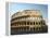 Ruins of the Coliseum in Rome Against Blue Sky-null-Framed Premier Image Canvas