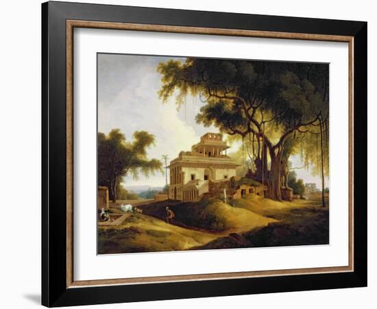 Ruins of the Naurattan, Sasaram, Bihar, 1811-Thomas Daniell-Framed Giclee Print