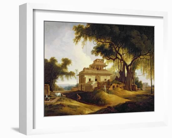 Ruins of the Naurattan, Sasaram, Bihar, 1811-Thomas Daniell-Framed Giclee Print