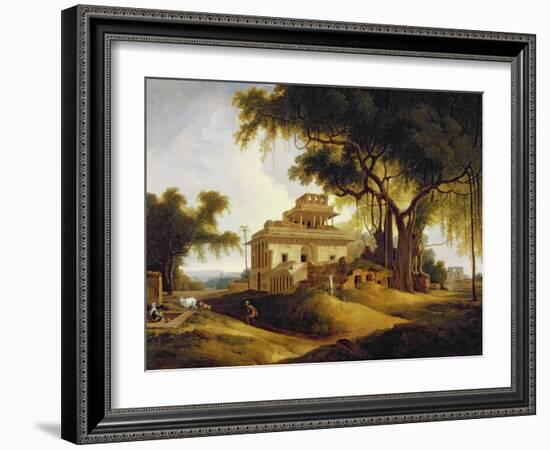 Ruins of the Naurattan, Sasaram, Bihar, 1811-Thomas Daniell-Framed Giclee Print