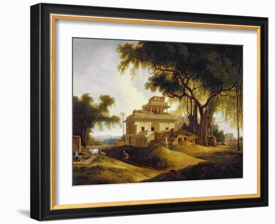 Ruins of the Naurattan, Sasaram, Bihar, 1811-Thomas Daniell-Framed Giclee Print