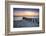 Ruins of the Old Naples Pier at Sunset on the Ocean-steffstarr-Framed Photographic Print