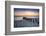 Ruins of the Old Naples Pier at Sunset on the Ocean-steffstarr-Framed Photographic Print