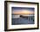 Ruins of the Old Naples Pier at Sunset on the Ocean-steffstarr-Framed Photographic Print