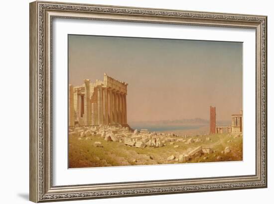 Ruins of the Parthenon, 1880-Sanford Robinson Gifford-Framed Giclee Print