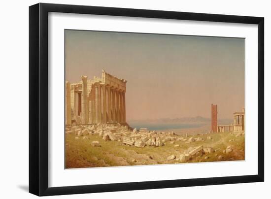 Ruins of the Parthenon, 1880-Sanford Robinson Gifford-Framed Giclee Print