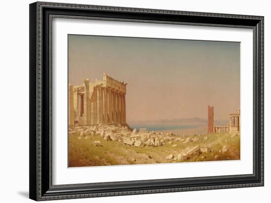 Ruins of the Parthenon, 1880-Sanford Robinson Gifford-Framed Giclee Print