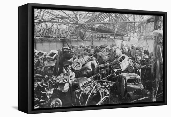 Ruins of the Renault Factory, Boulogne-Billancourt, Paris, C1942-null-Framed Premier Image Canvas