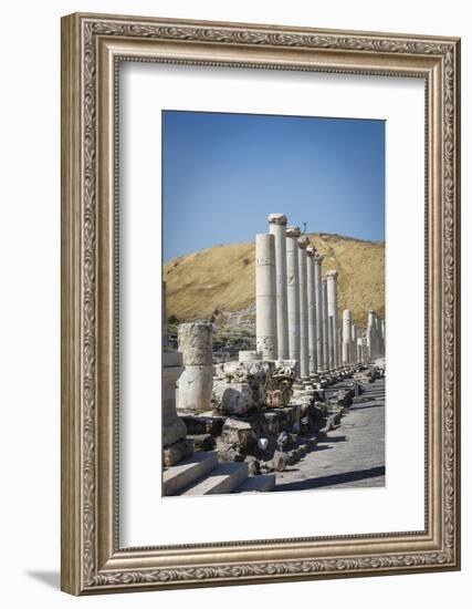 Ruins of the Roman-Byzantine City of Scythopolis-Yadid Levy-Framed Photographic Print