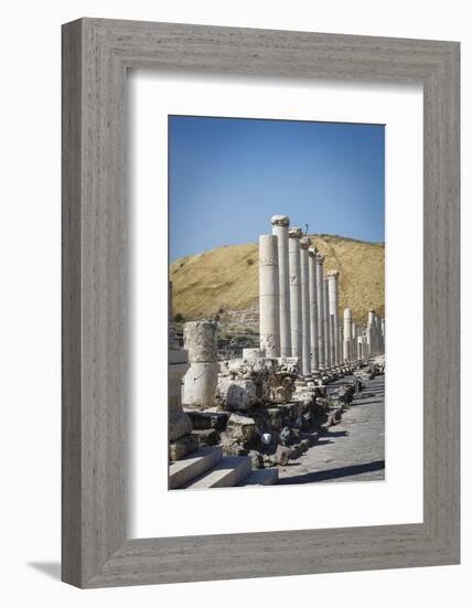 Ruins of the Roman-Byzantine City of Scythopolis-Yadid Levy-Framed Photographic Print