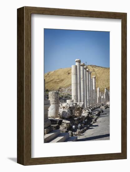 Ruins of the Roman-Byzantine City of Scythopolis-Yadid Levy-Framed Photographic Print