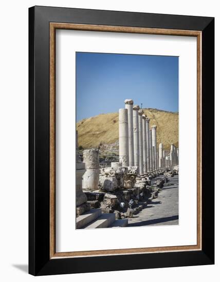 Ruins of the Roman-Byzantine City of Scythopolis-Yadid Levy-Framed Photographic Print
