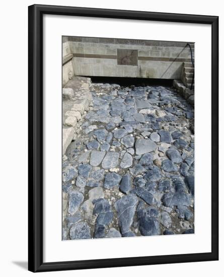 Ruins of the Roman Road-null-Framed Photographic Print