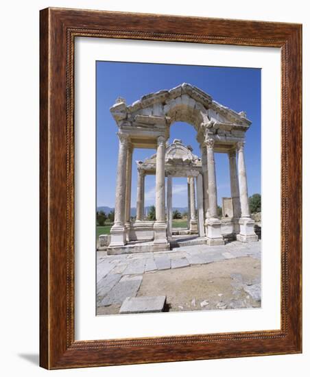 Ruins of the Temple of Aphrodite, Archaeological Site, Aphrodisias, Anatolia, Turkey-R H Productions-Framed Photographic Print