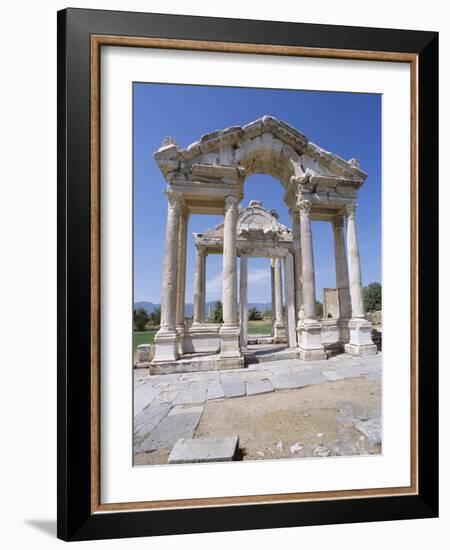 Ruins of the Temple of Aphrodite, Archaeological Site, Aphrodisias, Anatolia, Turkey-R H Productions-Framed Photographic Print