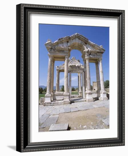 Ruins of the Temple of Aphrodite, Archaeological Site, Aphrodisias, Anatolia, Turkey-R H Productions-Framed Photographic Print