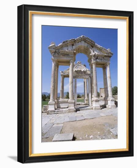 Ruins of the Temple of Aphrodite, Archaeological Site, Aphrodisias, Anatolia, Turkey-R H Productions-Framed Photographic Print