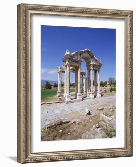 Ruins of the Temple of Aphrodite, Archaeological Site, Aphrodisias, Anatolia, Turkey-R H Productions-Framed Photographic Print