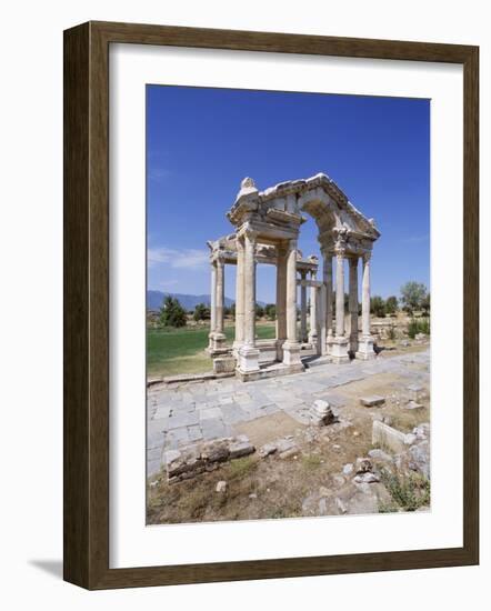 Ruins of the Temple of Aphrodite, Archaeological Site, Aphrodisias, Anatolia, Turkey-R H Productions-Framed Photographic Print