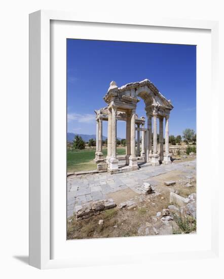 Ruins of the Temple of Aphrodite, Archaeological Site, Aphrodisias, Anatolia, Turkey-R H Productions-Framed Photographic Print