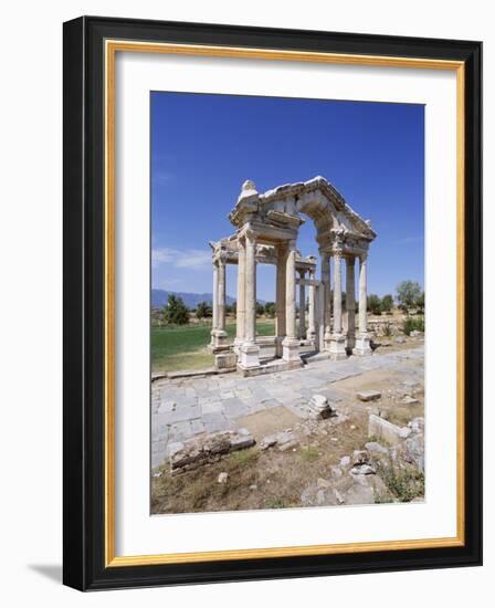 Ruins of the Temple of Aphrodite, Archaeological Site, Aphrodisias, Anatolia, Turkey-R H Productions-Framed Photographic Print