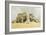 'Ruins of the Temple of Kom Ombo', Egypt, c1845-David Roberts-Framed Giclee Print