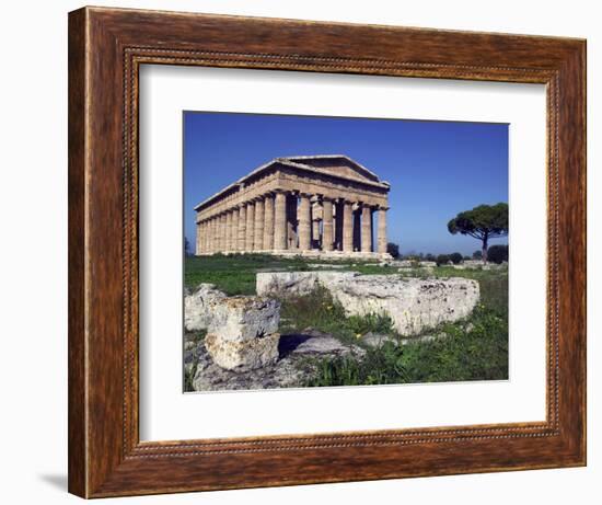 Ruins of the Temple of Neptune-Marco Cristofori-Framed Photographic Print