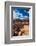 Ruins of the Temple of the Winged Lions at Ancient Nabatean City of Petra, Wadi Musa, Ma'an Gove...-null-Framed Photographic Print