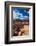 Ruins of the Temple of the Winged Lions at Ancient Nabatean City of Petra, Wadi Musa, Ma'an Gove...-null-Framed Photographic Print