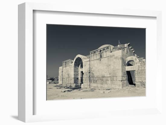 Ruins of the Umayyad Palace, Amman Citadel, Amman, Jordan-null-Framed Photographic Print