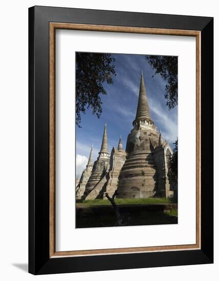 Ruins of Wat Phra Sri Sanphet-Stuart Black-Framed Photographic Print