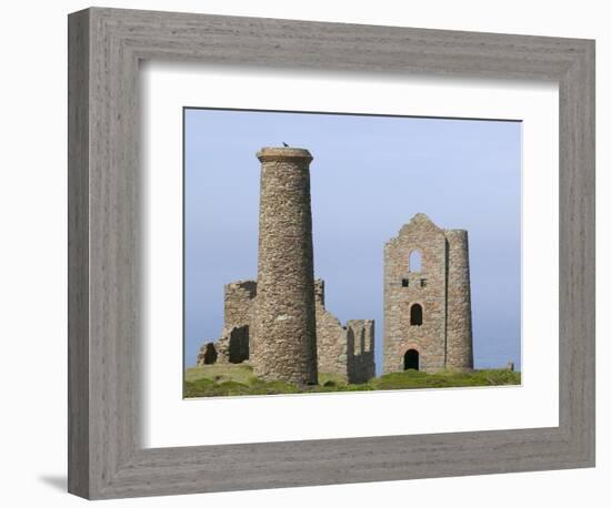 Ruins of Wheal Coates Tin Mine-Ashley Cooper-Framed Photographic Print