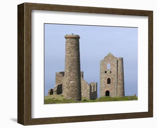 Ruins of Wheal Coates Tin Mine-Ashley Cooper-Framed Photographic Print