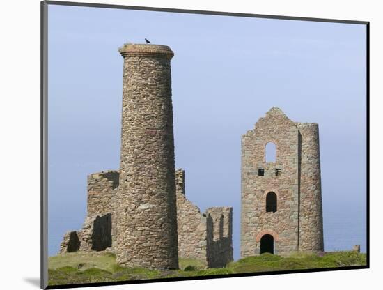 Ruins of Wheal Coates Tin Mine-Ashley Cooper-Mounted Photographic Print