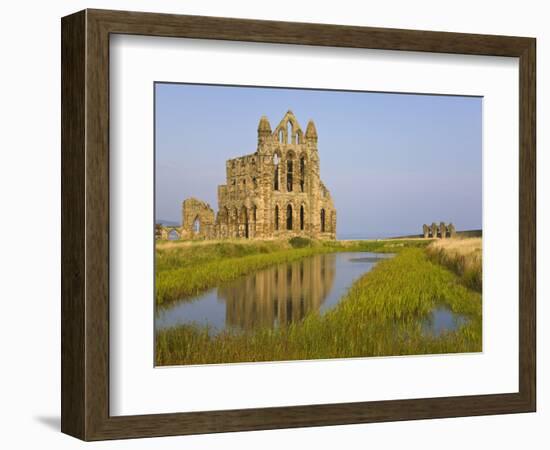 Ruins of Whitby Abbey in North Yorkshire-Paul Thompson-Framed Photographic Print