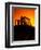 Ruins on Cliff in Cape Sounion, Poseidon, Greece-Bill Bachmann-Framed Photographic Print