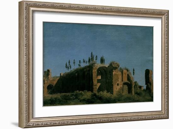 Ruins on the Palatine-Pierre Henri de Valenciennes-Framed Giclee Print