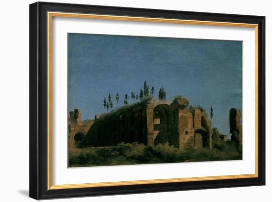 Ruins on the Palatine-Pierre Henri de Valenciennes-Framed Giclee Print