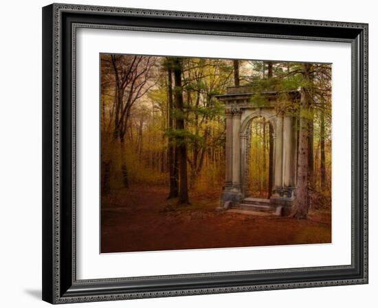 Ruins Portal-Irene Suchocki-Framed Photographic Print