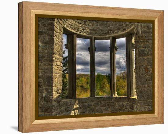 Ruins Window-Irene Suchocki-Framed Premier Image Canvas