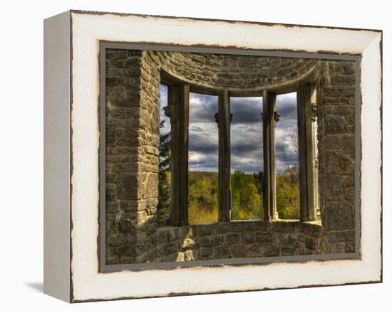 Ruins Window-Irene Suchocki-Framed Premier Image Canvas