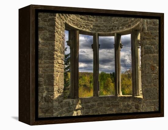 Ruins Window-Irene Suchocki-Framed Premier Image Canvas