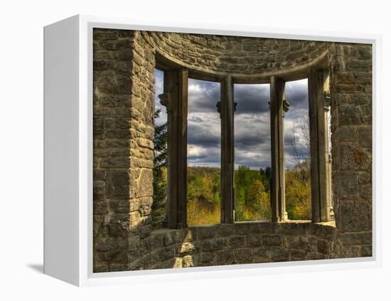 Ruins Window-Irene Suchocki-Framed Premier Image Canvas