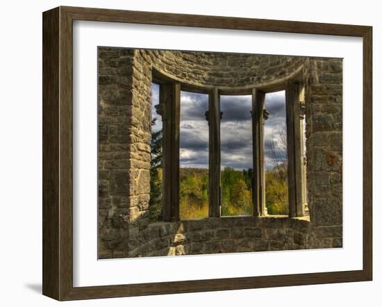 Ruins Window-Irene Suchocki-Framed Photographic Print