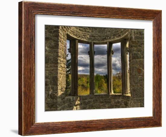 Ruins Window-Irene Suchocki-Framed Photographic Print