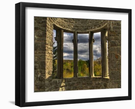 Ruins Window-Irene Suchocki-Framed Photographic Print