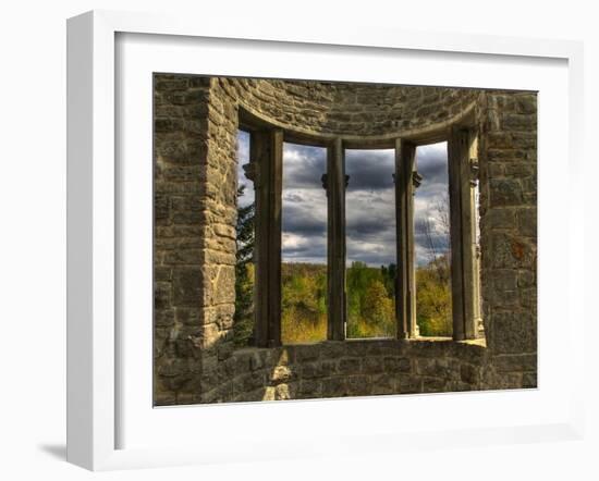 Ruins Window-Irene Suchocki-Framed Photographic Print