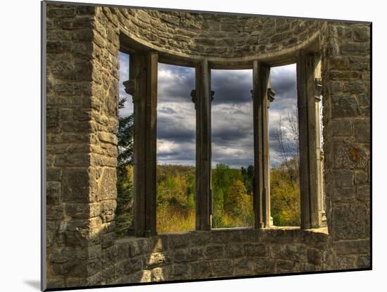 Ruins Window-Irene Suchocki-Mounted Photographic Print