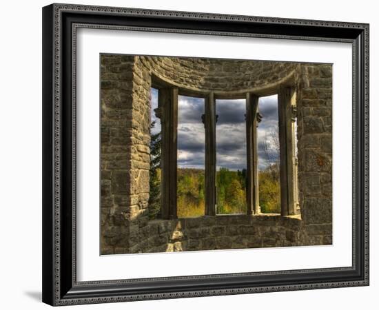 Ruins Window-Irene Suchocki-Framed Photographic Print